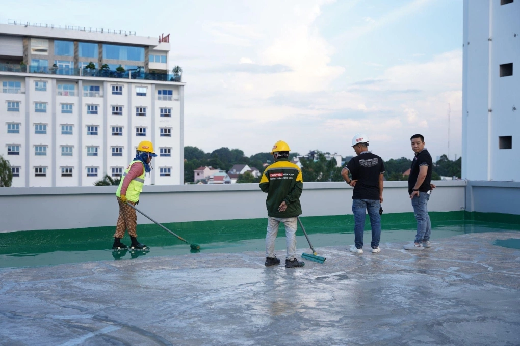 Bài toán chống thấm công trình trước khí hậu nhiệt đới gió mùa