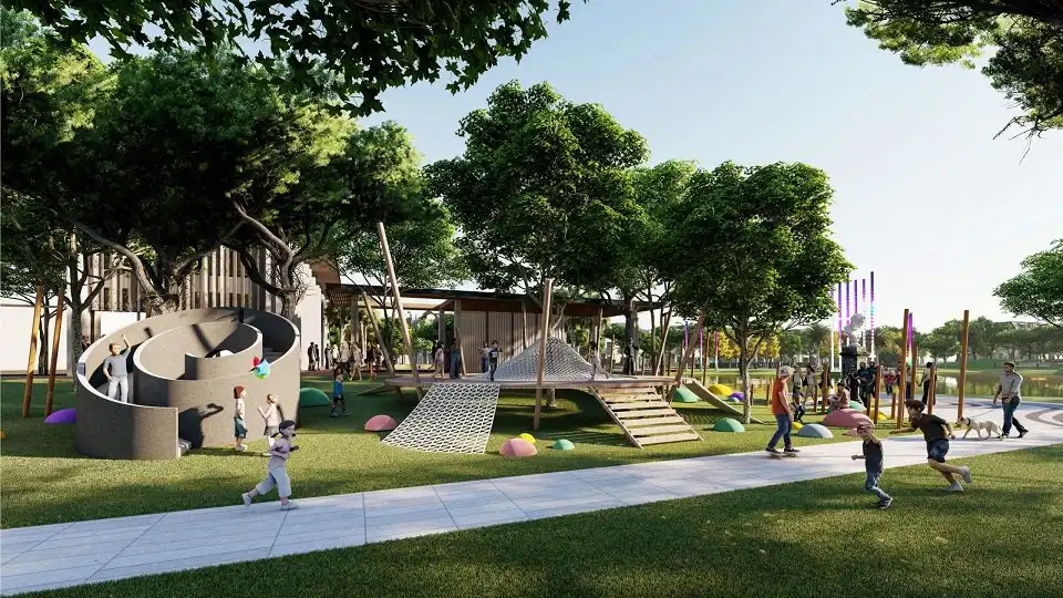 Anlac Green Symphony khu vui choi cho tre em nam 2026