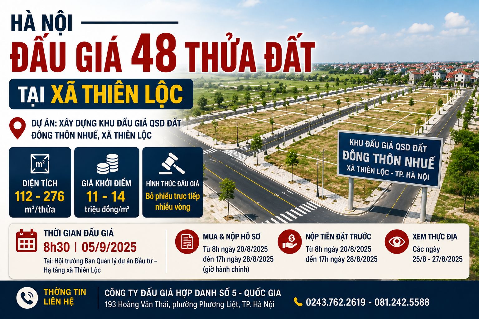 ban dau gia dat thien lọc dong anh 2026