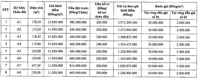 Hà Nội đấu giá 48 thửa đất tại xã Thiên Lộc dau gia dat thien loc p1 2026