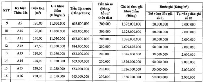 Hà Nội đấu giá 48 thửa đất tại xã Thiên Lộc dau gia dat thien loc p2 2026
