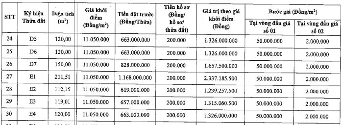 Hà Nội đấu giá 48 thửa đất tại xã Thiên Lộc dau gia dat thien loc p4 2026